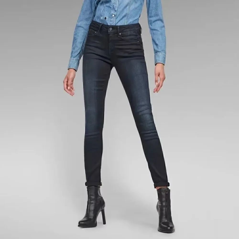 Dark Denim G-Star 3301 High Skinny Size 31 Jeans